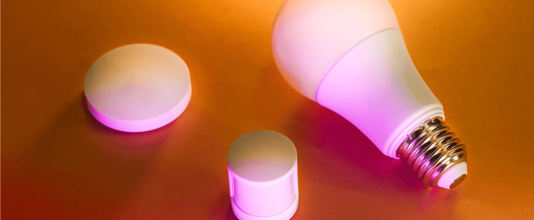 background image with lighting devices